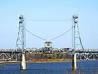 View of the lift span