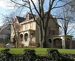 Sellers House, built in 1858, at 400 Shady Avenue.