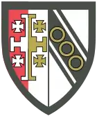 Selwyn College heraldic shield