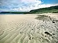 Sand at Sennen Cove Beach