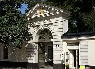 The hospital gate, built 1792