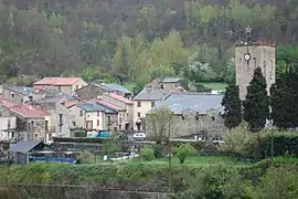 Serdinya seen from Route nationale 116