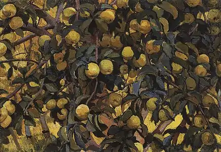Apples on the Branches, 1910
