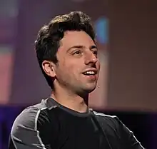Sergey Brin (MS 1995), founder of Alphabet Inc.