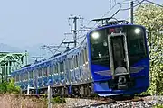 A Shinano Railway SR1 series EMU in May 2022