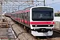 A Keiyō Line 209-500 series in October 2020