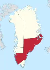 Umivik is located in Greenland