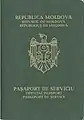 Moldovan Official passport 1995