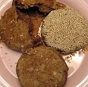 Sesame-seed cakes