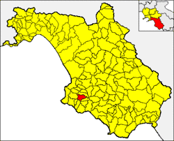 Sessa Cilento within the Province of Salerno