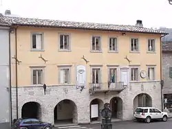 The town hall of Sestino