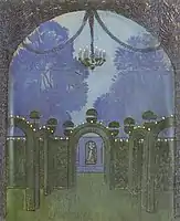 Set design for Prologue de Thésée, 1913. Musée des Arts Décoratifs.