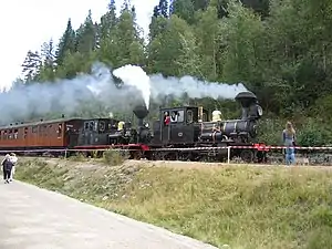 View of the Setesdal Line railway museum in Vennesla municipality