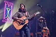 Performing with Avett Brothers in November 2017