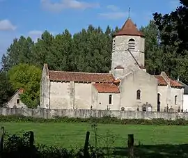 The church in Seuillet