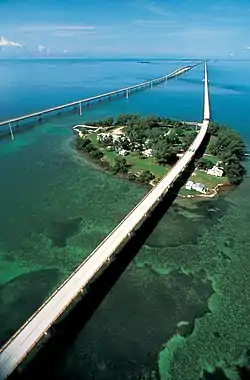 The Seven Mile Bridge is the longest bridge in Florida.