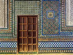 Casa de Pilatos in Seville has around 150 different azulejo designs of the 1530s, one of the largest antique collections in the world