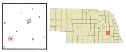 Location of Beaver Crossing, Nebraska