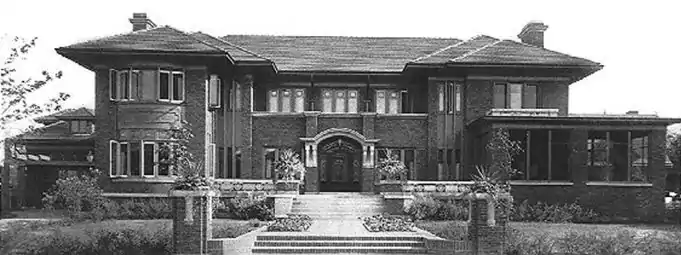 Claude Seymour House, Chicago Illinois, 1913