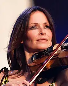 Sharon Corr performs at the 2012 Brussels Summer Festival.