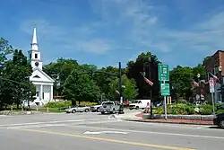 Sharon's town center in 2009