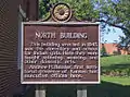 North Building sign