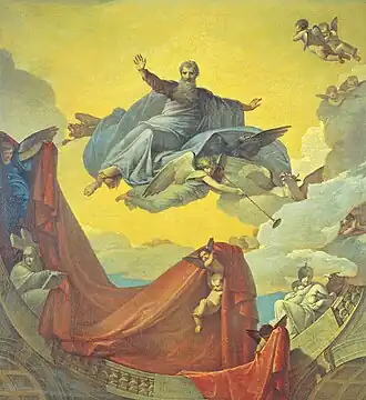 The vision of the prophet Ezekiel (1836)