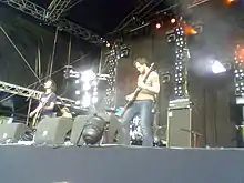 The Sheer performing in Zwolle (2006).
