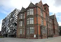 Webster's Victorian part of Jessop Hospital now house the University of Sheffield Faculty of Music.