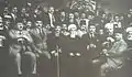 Omar Bey Daouk and other Ottoman governors in Beirut sometime around 1915.