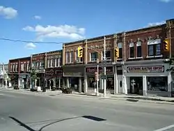 Shelburne's Town Centre, at the intersection of Highway 89 and Highway 10