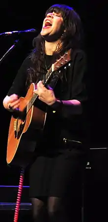 Shelby Earl performing at the Pantages Theatre (Tacoma, Washington)