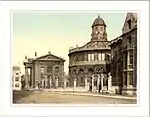 Walling, Railings at Sheldonian Theatre and Ornamental Piers Fronting Broad Street