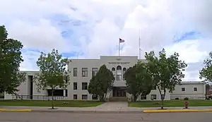 Sheridan County Courthouse in Plentywood