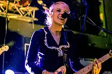 Sherri DuPree-Bemis performing in 2014