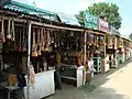 Shops for traveller's in front of Shelaidaha Kuthibari (2008)