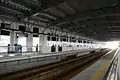 The Hokuriku Shinkansen platforms, March 2015