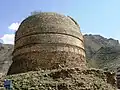 Shingardar Stupa, a 27 meter tall stupa that is built along the main road that enters into Swat from the Peshawar Valley