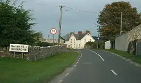 Shinrone on the R491, County Offaly
