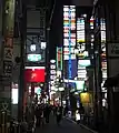 Shinsaibashi street (facing north)