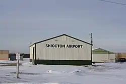 Shiocton airport building