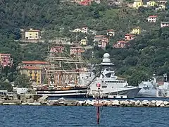 Artigliere and Virginio Fasan at La Spezia on 20 June 2016.