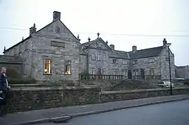 Shireburn Cottages, 18th century almshouses, Hurst Green, Lancashire