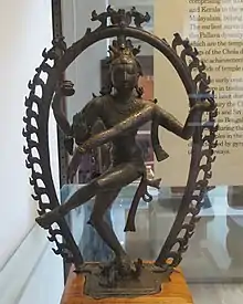 The oldest known Tamil bronze Nataraja, 800 AD, British Museum