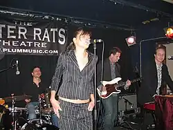 Shivaree performing live in London on April 21, 2005
