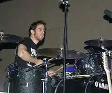 Shlomi performing live with Marcy Playground