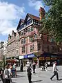 Queen’s Chambers at Long Row and King Street in Nottingham