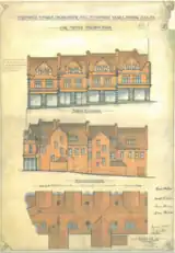 Proposals for shops/stores at Stanford, Hampshire by Arthur Stedman (Circa 1900)