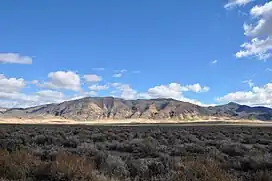Eastern side of Shoshone Range