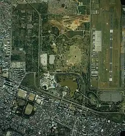 Satellite view in 1989